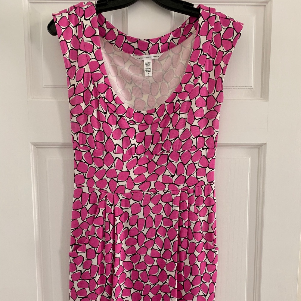 Diane von Furstenberg Silk Jersey Taran Dress